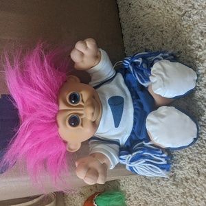 Trolls Doll Blue Cheerleader